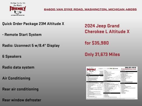 Used 2024 Jeep Grand Cherokee L Altitude image 5