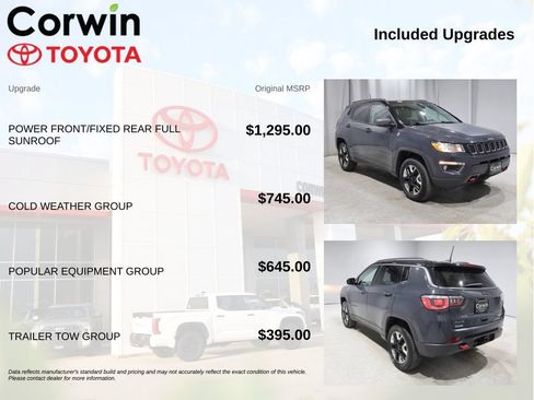 Used 2017 Jeep Compass Trailhawk w/ Cold Weather Group AWD/4WD image 4