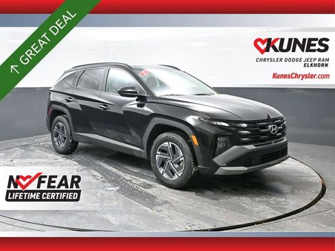 Used 2025 Hyundai Tucson Blue image 1