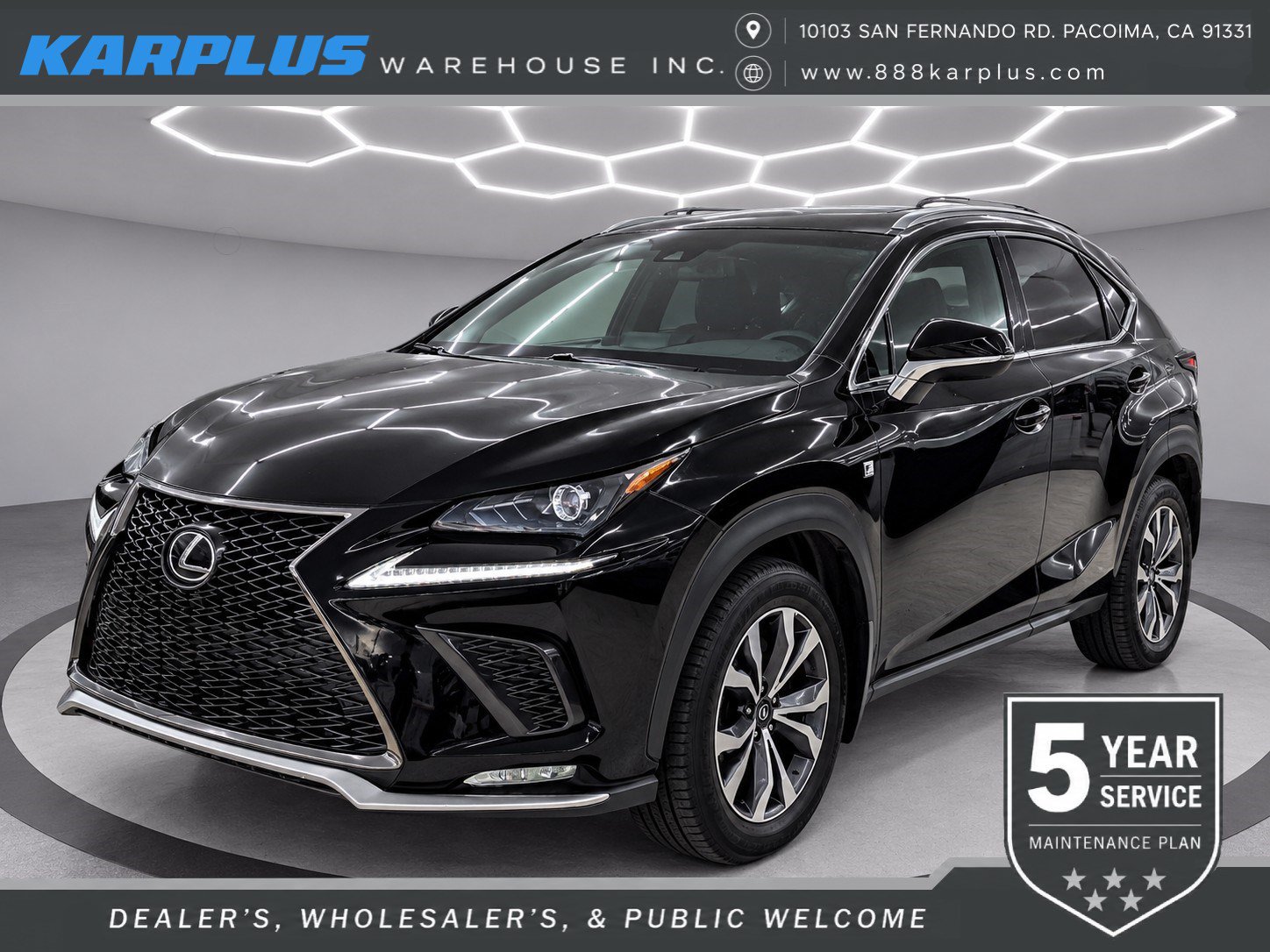 Used 2019 Lexus NX 300 F Sport w/ Accessory Package 2 FWD image 1