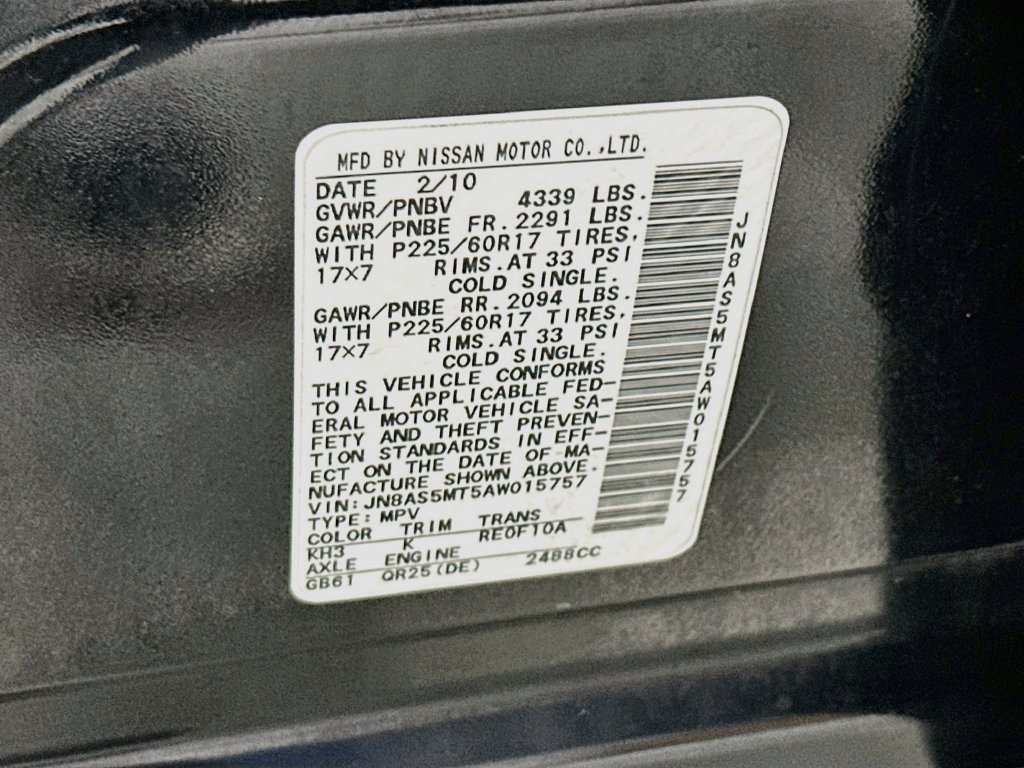 Used 2010 Nissan Rogue SL w/ Leather Pkg FWD image 26