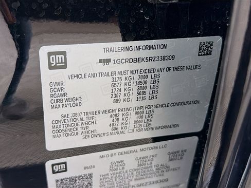 Used 2024 Chevrolet Silverado 1500 Custom image 30