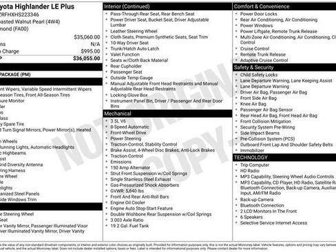 Used 2017 Toyota Highlander Plus FWD image 10