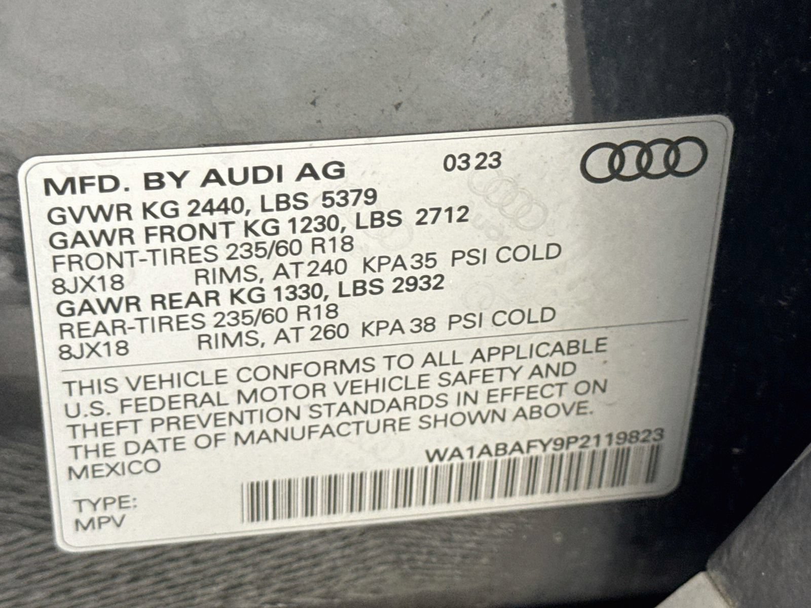 Certified 2023 Audi Q5 Premium w/ Convenience Package AWD/4WD image 31