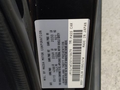 Used 2016 MAZDA MAZDA6 Grand Touring w/ GT Technology Package FWD image 33