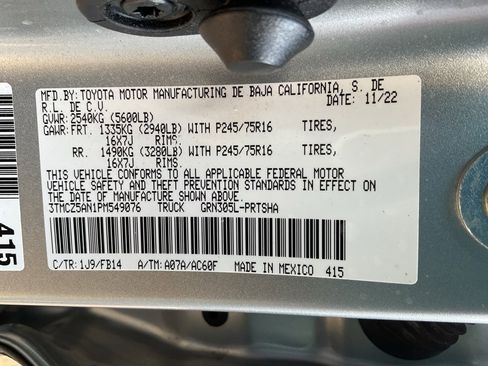 Used 2023 Toyota Tacoma SR5 image 36