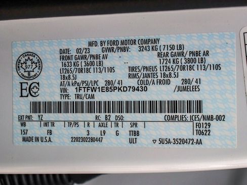 Used 2023 Ford F150 XLT w/ Equipment Group 302A High image 14