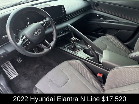 Used 2022 Hyundai Elantra N Line w/ Preferred Accessory Package image 10
