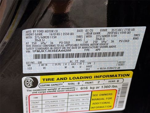 Used 2025 Ford Expedition Max Active AWD/4WD image 34