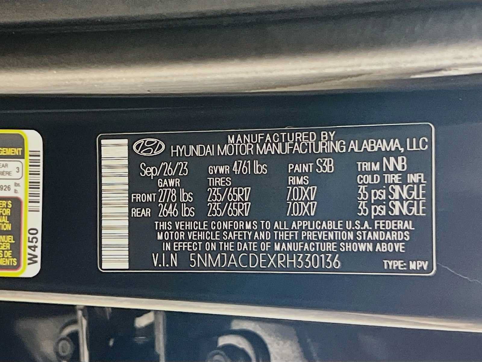 Certified 2024 Hyundai Tucson SE AWD/4WD image 31