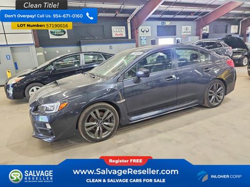 Used 2017 Subaru WRX Limited AWD/4WD image 1