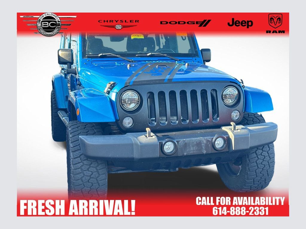 Used 2014 Jeep Wrangler Unlimited Sahara w/ Connectivity Group AWD/4WD image 1