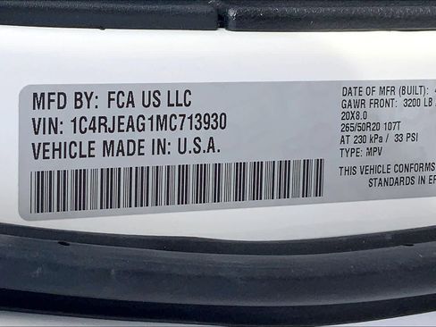 Used 2021 Jeep Grand Cherokee Laredo X image 33