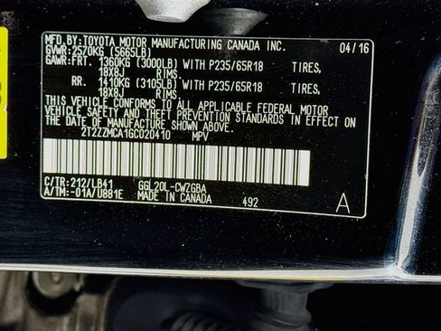 Used 2016 Lexus RX 350 FWD w/ Premium Package image 32