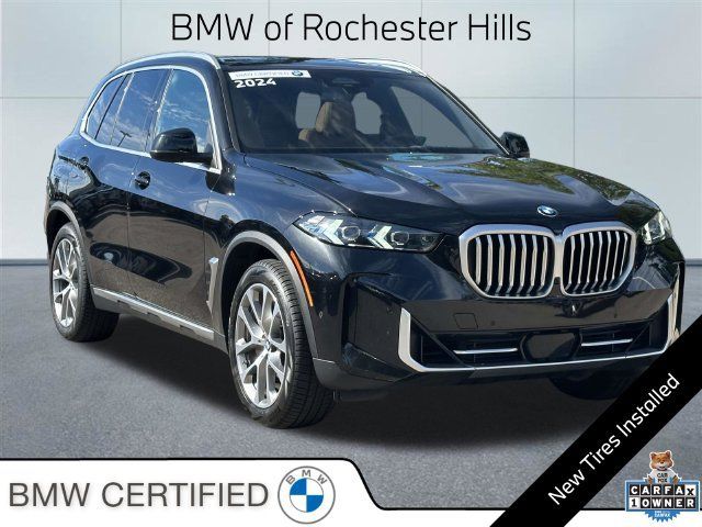 Certified 2024 BMW X5 xDrive40i w/ Premium Package AWD/4WD image 1