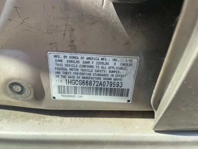 Used 2002 Honda Accord EX image 9