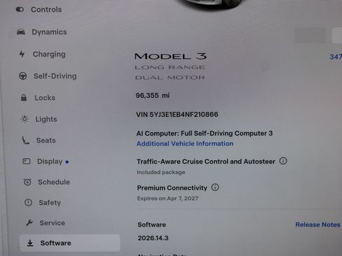 Used 2022 Tesla Model 3 Long Range AWD/4WD image 10