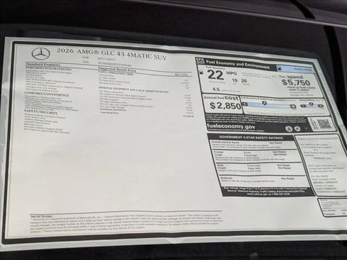 New 2026 Mercedes-Benz GLC 43 AMG 4MATIC image 18