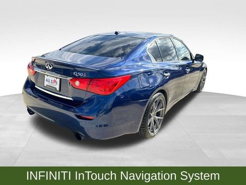 Used 2016 INFINITI Q50 Red Sport 400 image 10