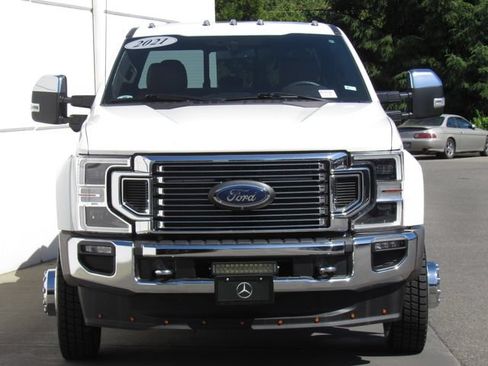 Used 2021 Ford F450 King Ranch w/ Chrome Package AWD/4WD image 3