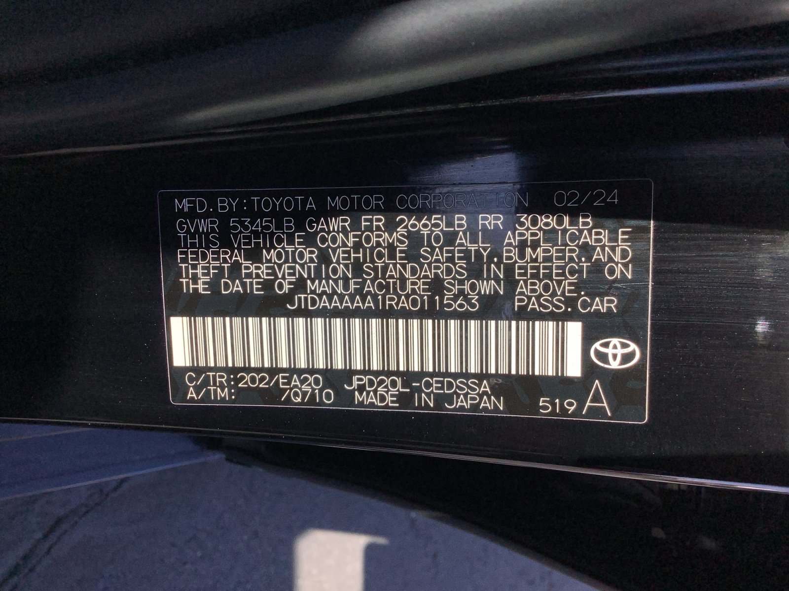 Used 2024 Toyota Mirai w/ Advanced Technology Package RWD image 16