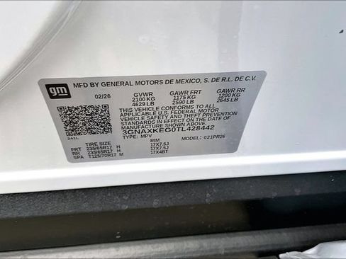 New 2026 Chevrolet Equinox ACTIV w/ Convenience Package III FWD image 13