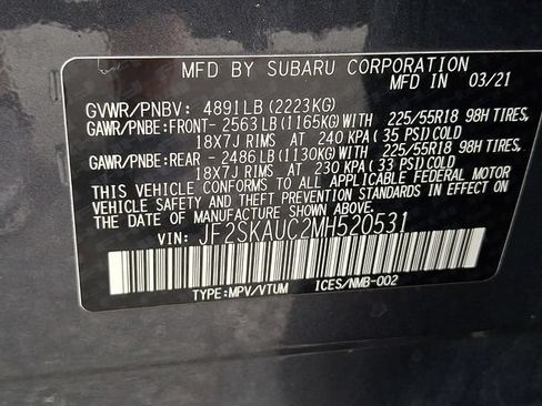 Used 2021 Subaru Forester Limited AWD/4WD image 30
