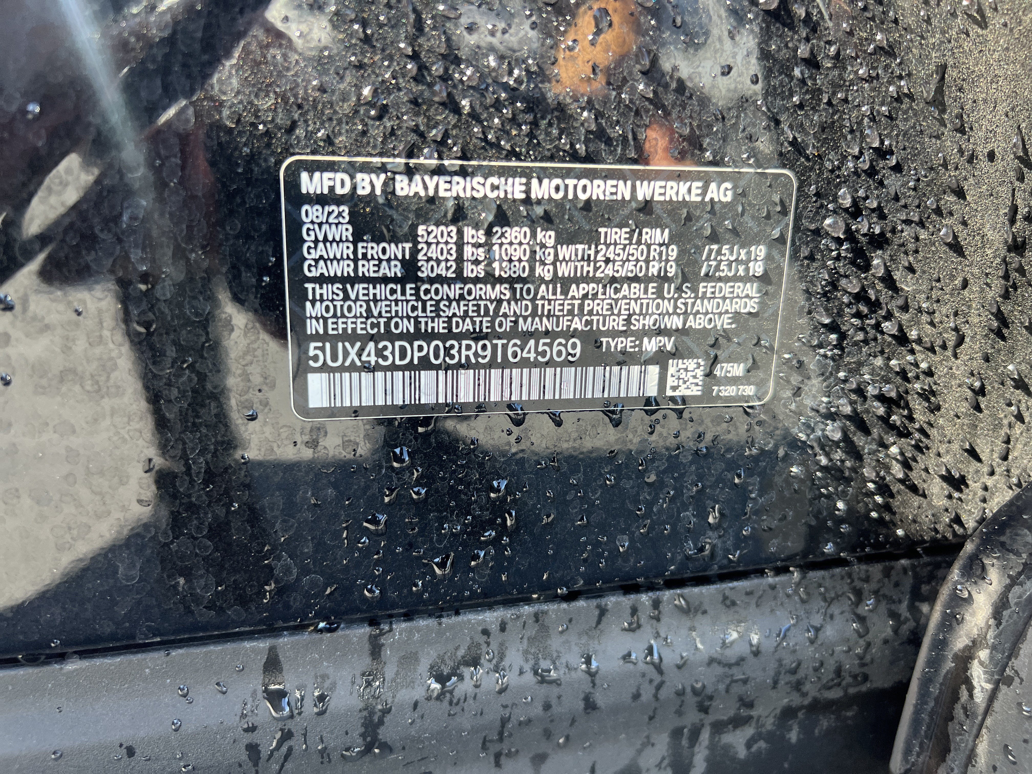 Used 2024 BMW X3 sDrive30i w/ Premium Package RWD image 37