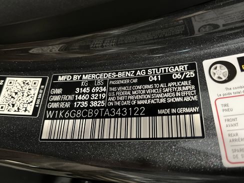 New 2026 Mercedes-Benz S 63 AMG S image 22