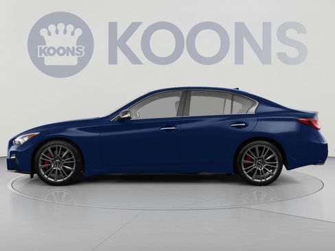 Used 2024 INFINITI Q50 Red Sport 400 w/ Carbon Fiber Package AWD/4WD image 2