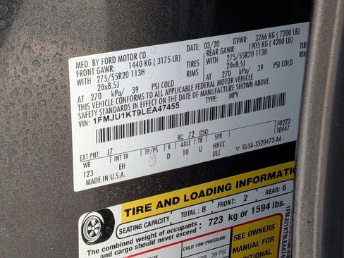 Used 2020 Ford Expedition Limited RWD image 34