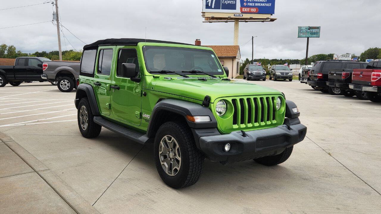 Used 2018 Jeep Wrangler Unlimited Sport S AWD/4WD image 8
