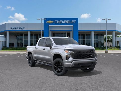 New 2026 Chevrolet Silverado 1500 Custom w/ Turbomax Blackout Package image 1
