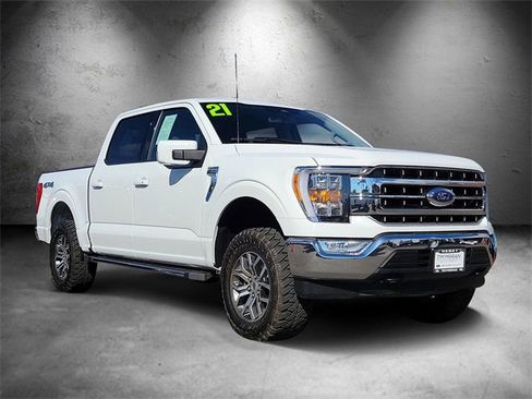 Used 2021 Ford F150 Lariat w/ Equipment Group 501A Mid image 2