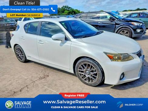 Used 2013 Lexus CT 200h w/ Premium Pkg w/Navigation FWD image 5