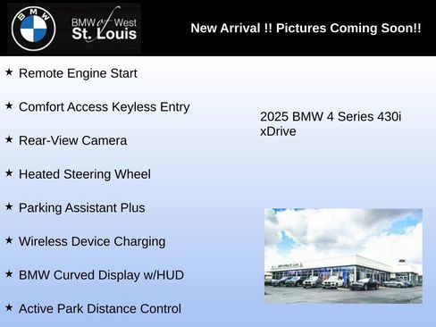 Used 2025 BMW 430i xDrive Convertible w/ Premium Package image 4