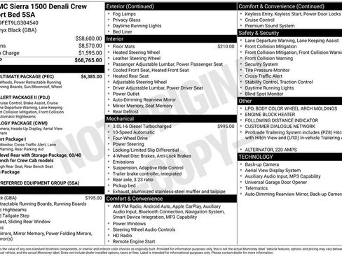 Used 2020 GMC Sierra 1500 Denali w/ Denali Ultimate Package image 18