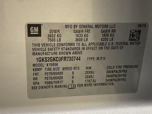 Used 2015 GMC Yukon XL SLE AWD/4WD image 31