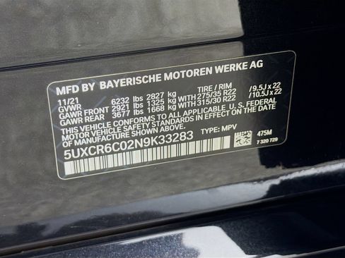 Used 2022 BMW X5 xDrive40i w/ M Sport Package AWD/4WD image 33