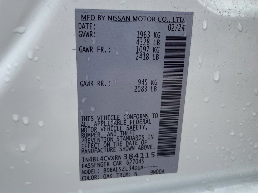 Used 2024 Nissan Altima 2.5 SR FWD image 30