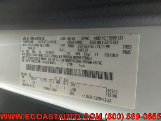 Used 2018 Ford Transit 250 148 Medium Roof RWD image 10