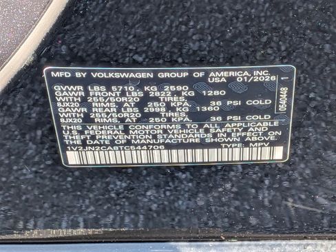 New 2026 Volkswagen Atlas SE image 38