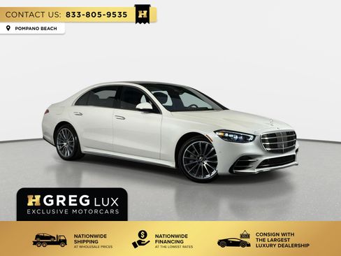 Used 2023 Mercedes-Benz S 500 4MATIC w/ AMG Line image 1