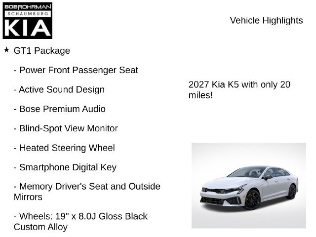 New 2027 Kia K5 GT FWD image 7