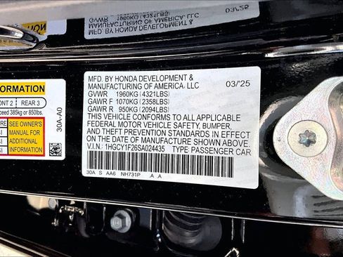 Used 2025 Honda Accord LX image 14