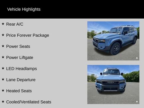 Used 2025 Toyota Land Cruiser w/ Premium Package AWD/4WD image 2