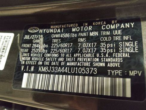 Used 2020 Hyundai Tucson Value FWD image 33
