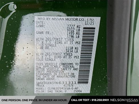 New 2026 Nissan Frontier PRO-4X image 33