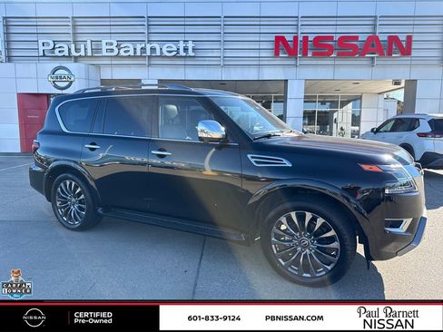 Certified 2023 Nissan Armada Platinum w/ Captain's Chairs Package image 4