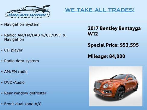 Used 2017 Bentley Bentayga image 2